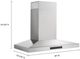 KitchenAid® 36" Stainless Steel Wall Mounted Range Hood-2