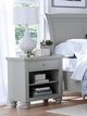 aspenhome® Cambridge Gray 1-Drawer Nightstand-1