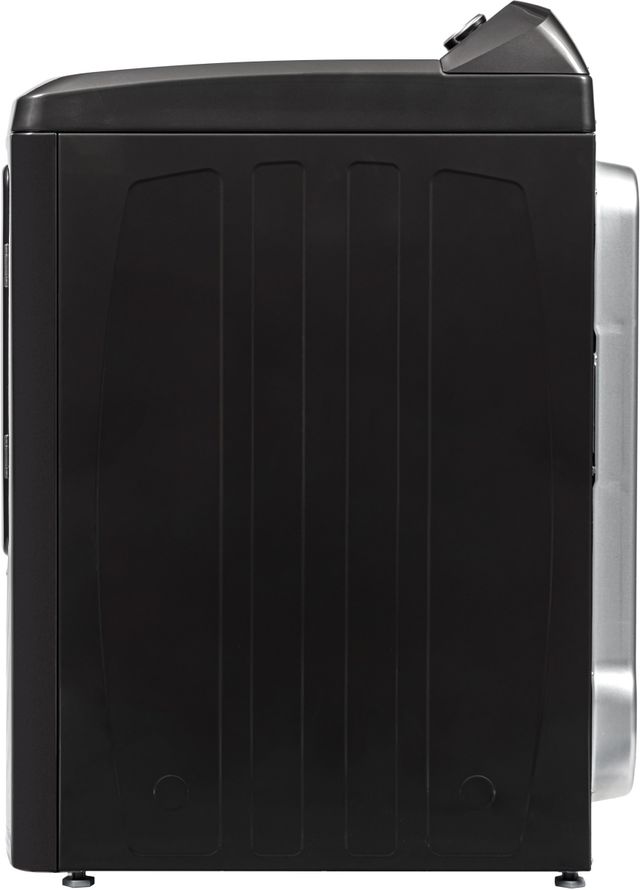 Midea 7 Cu. Ft. Metallic Gray Front Load Gas Dryer-3
