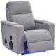 Signature Design by Ashley® Pineland Pewter Power Glider Recliner with Audio System-2