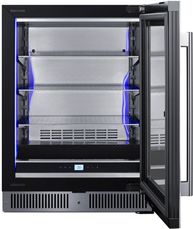 Summit® 24" 4.7 Cu. Ft. Stainless Steel Built-In Beverage Center-3