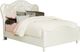 Standard Furniture Caroline White Upholstered Bed-0