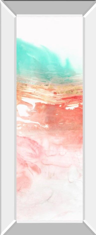 Classy Art Earth Neon I by PI Studio Mirror Framed Wall Art-0