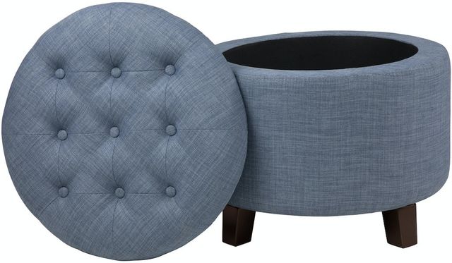 Homelegance® Cleo Storage Ottoman-1