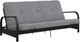 dhp furniture® Caddie Light Gray Full Futon Mattress-2