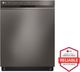 LG 24" Black Stainless Steel Built In Dishwasher with QuadWash™ and 3rd Rack -3
