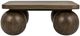 Classic Home Delyla Pecan Brown Coffee Table-2