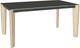 Amisco Customizable Fabiola 60" Rectangular Dining Table with 0.5" Starstone on Glass Top-0