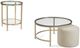 Bassett Mirror Anderson Cream Round Ottoman-4