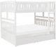 Homelegance® Galen White Full/Full Storage Youth Bunk Bed-0
