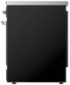 Ilve® Majestic III 30" Glossy Black Pro Style Induction Range with Solid Door and Chrome Trim-2