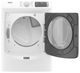 Maytag® 7.3 Cu. Ft. White Front Load Gas Dryer-2