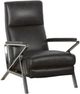 Fairfield® Customizable Infinity Manual Recliner with Brushed Nickel Base-0