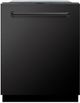 Zline Monument Series 24" Black Stainless Steel Third Rack Top Touch Control Built-In Dishwasher-0