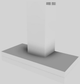 Vent-A-Hood® 42" White Duct Free Wall Mounted Range Hood-3