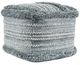 Classic Home Performance Elko Blue Multi Pouf-0