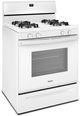 Whirlpool® 29.88" Free Standing Gas Range-White-3