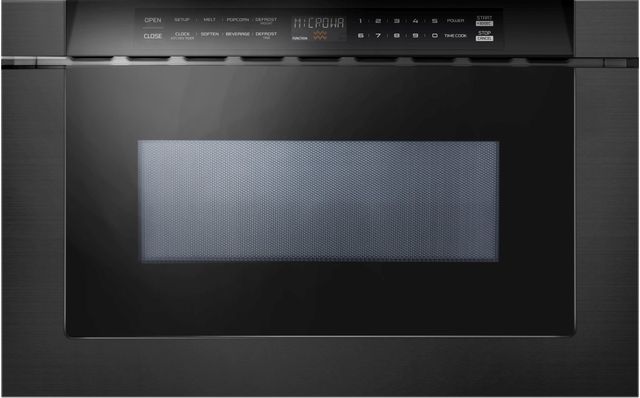 XO 1.2 Cu. Ft. Black Stainless Steel Microwave Drawer-0