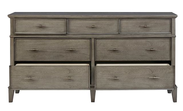 Olliix by Madison Park Signature Yardley 7-Drawer Reclaimed Grey Dresser-0