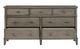 Olliix by Madison Park Signature Yardley 7-Drawer Reclaimed Grey Dresser-0