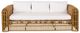 Century® Customizable Gio Natural Materials Outdoor Sofa-1