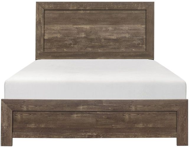 Mazin Furniture Corbin Rustic Brown Full Youth Bed-1