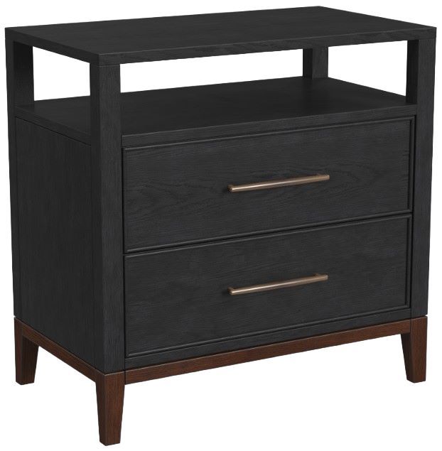 Flexsteel® Waterfall Ebony Nightstand-1