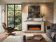 Sunny Designs™ Pavestone/Wheat Fireplace Mantle-4
