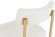 Fairfield® Customizable Coley Counter Stool with Brushed Brass Legs-4