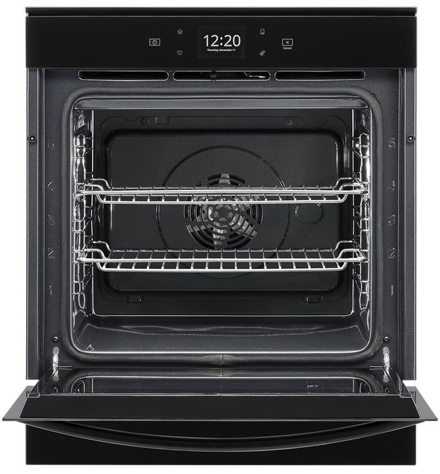 Whirlpool® 24" Black Single Electric Wall Oven-1