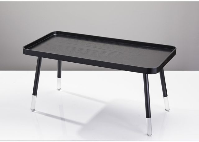 Adesso® Blaine Black Oak Coffee Table-3