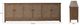 Nest Home Collections Blake Antique Natural/Rattan Six-Door Cabinet-2