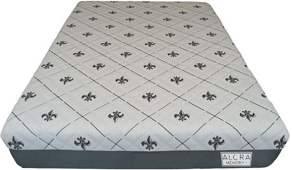 Matelas simple de 10 po à plateau régulier mi-ferme en mousse à mémoire de forme en gel de Alora Bedding Memory+