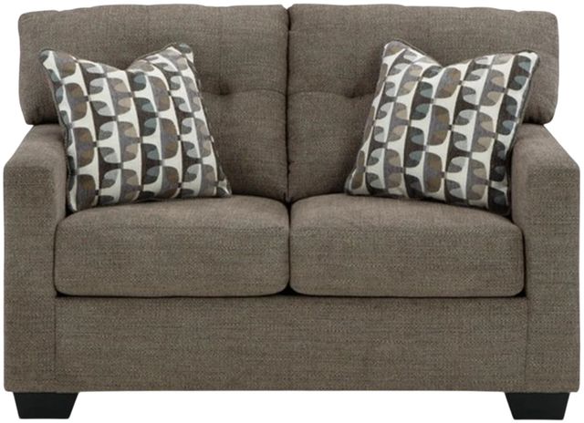 Signature Design by Ashley® Mahoney Chocolate Loveseat-1