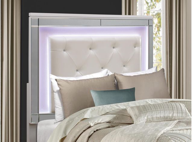 Homelegance® Alonza White Bed-2