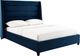 TOV Furniture Koah Navy King Velvet Bed-3