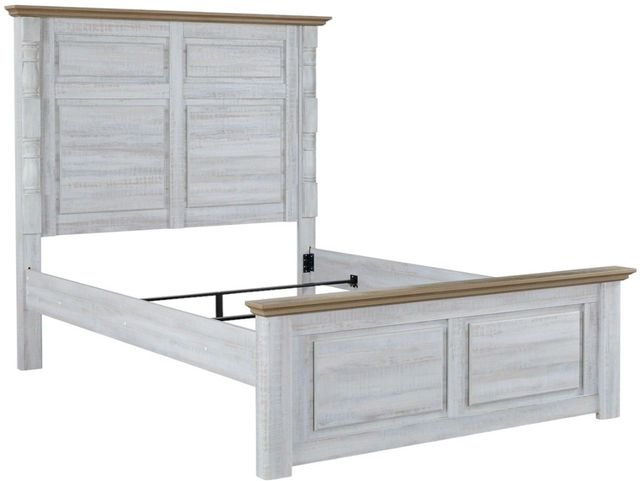 Signature Design by Ashley® Haven Bay 2-Piece Two-Tone Queen Panel Bed Set-1