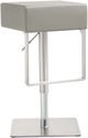 TOV Furniture Seville Light Grey Steel Bar Stool-0