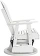 Signature Design by Ashley® Hyland Wave White Outdoor Swivel Glider Chair-2