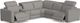 Flexsteel® Aurora 6-Piece Ash Power Reclining Sectional with Power Headrests-1