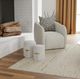 Harp & Finial® Ellora 2-Piece Cream Ottoman Set-1
