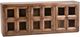 Crestview Collection Union Row Brown Sideboard-0