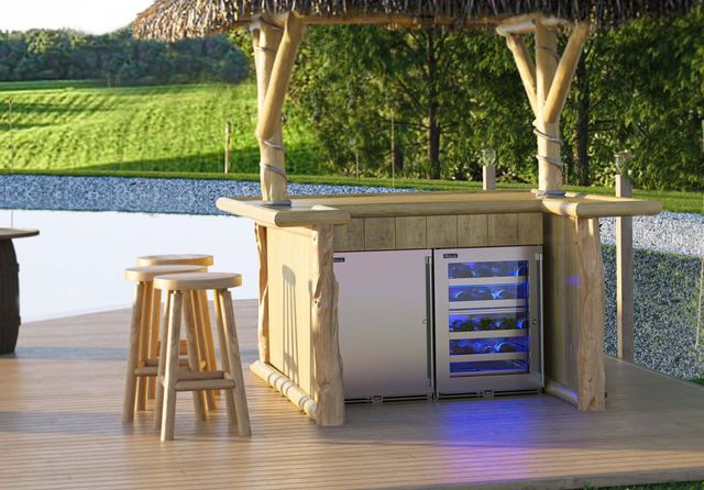 Perlick® Signature Series Sottile 3.1 Cu. Ft. Panel Ready Outdoor Under The Counter Refrigerator-2