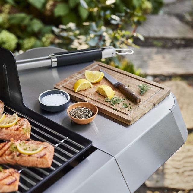 Weber® Genesis S-335 3-Burner Stainless Steel Freestanding Liquid Propane Grill-4