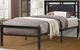 Titus Furniture Black 39" Twin Platform Bed-0