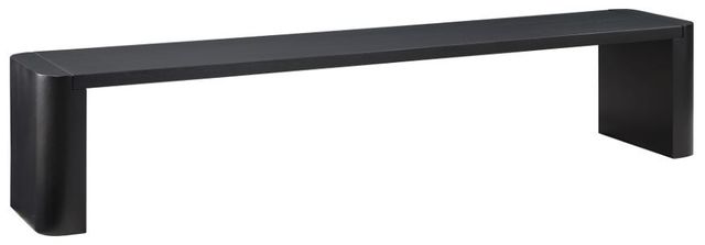 Moe’s Home Collection Post Black Large Dining Bench-0