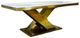 Furniture of America® Palazzo Gold Dining Table-0