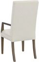 Fairfield® Customizable Entree Dining Straight Tall Button Back Arm Chair-3