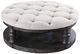 Furniture of America® Mika Antique Gray Coffee Table with Cushion Top-0