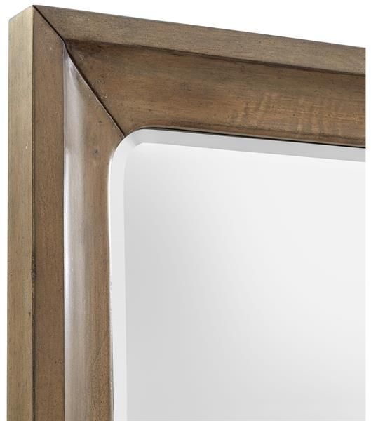 Magnussen Home® Lindon Belgian Wheat Landscape Mirror-3